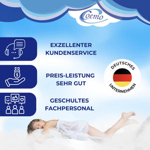 Coemo Dormella Matratze Federkern mit Kaltschaumummantelung