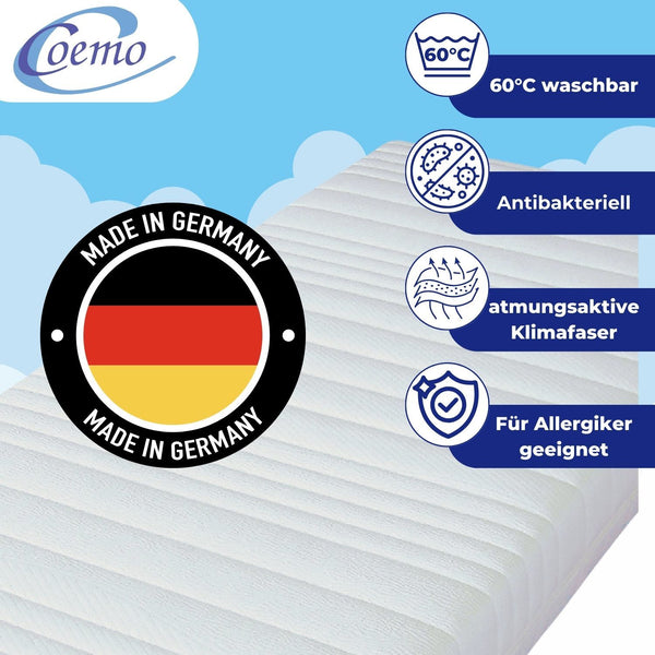 Coemo Kaltschaummatratze BellaNox 7 Zonen