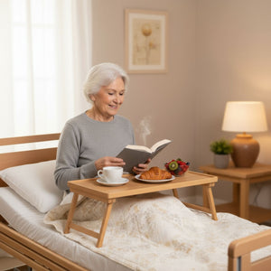 Pflegebett Medical höhenverstellbar mit Seitengittern & Motor - 13 Leisten Belastbar bis 190 kg